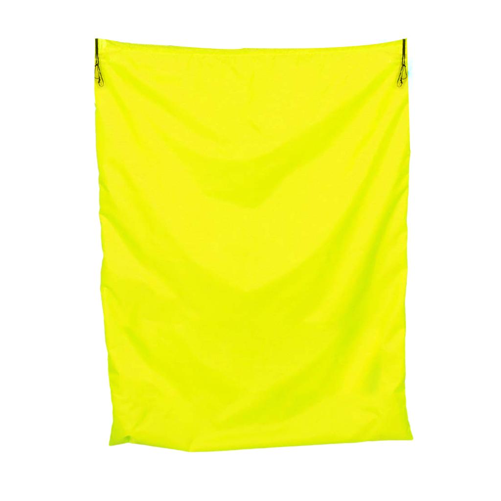 94x120cm Multipurpose Drawstring Laundry Bags for Underbed, Quilts, Pillows Yellow