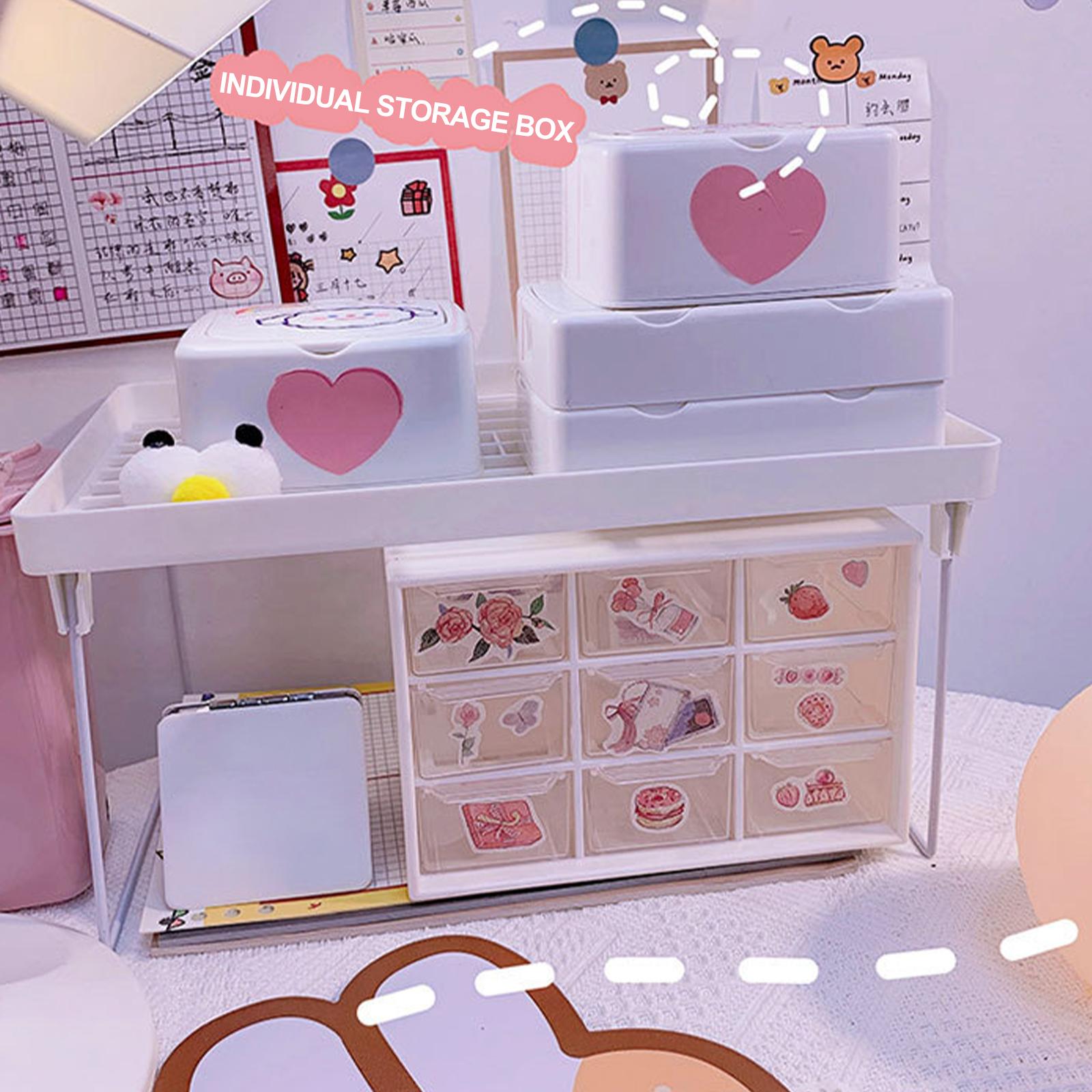 Countertop Storage Box Small Items Storage Container Gifts Single