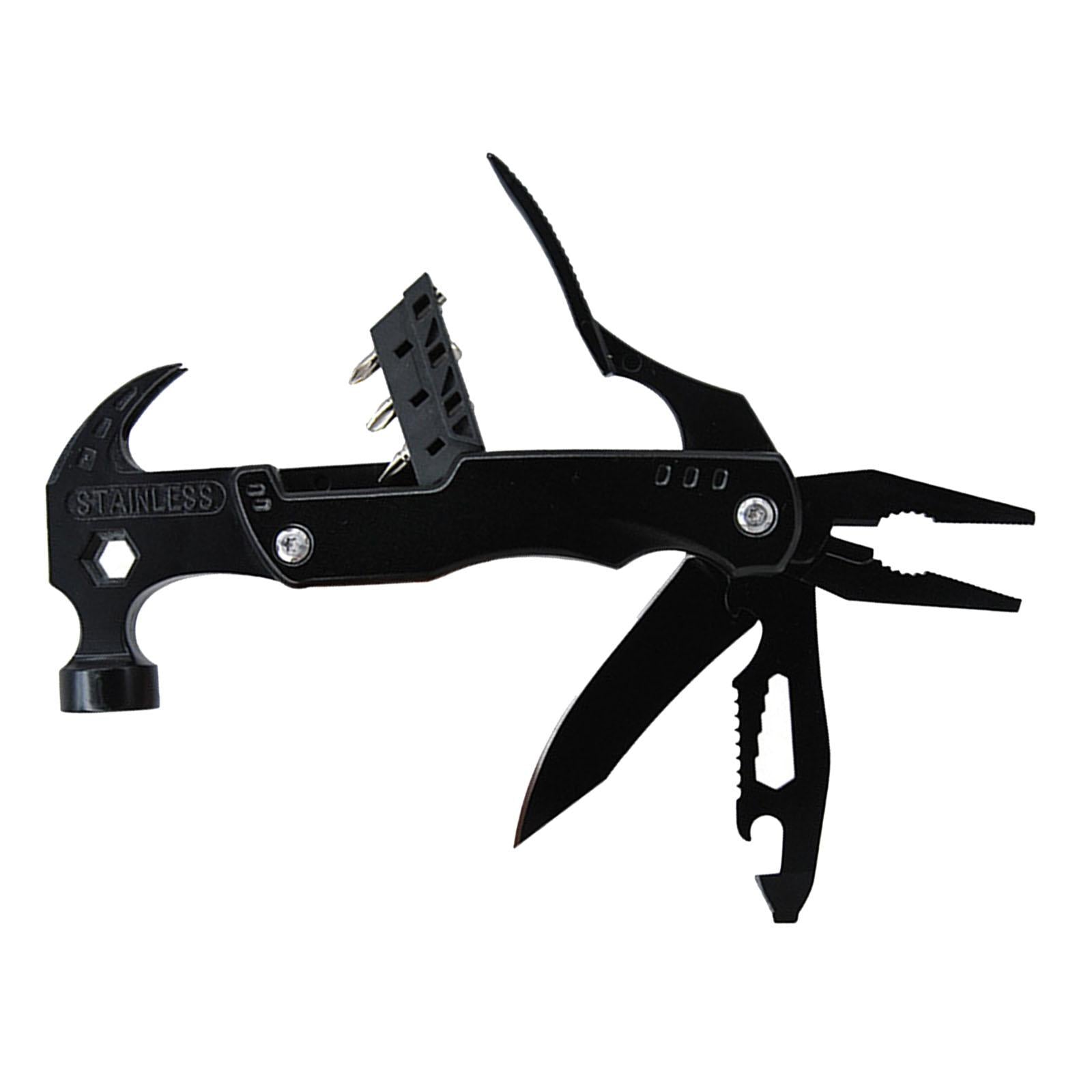 Folding Claw Hammer Hand Tools Men Gifts for Emergency Car Repair