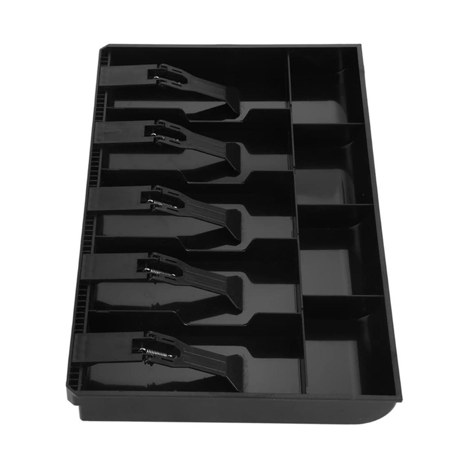 Cash Drawer Register Insert Tray Removable for Money Storage Shop Hotel