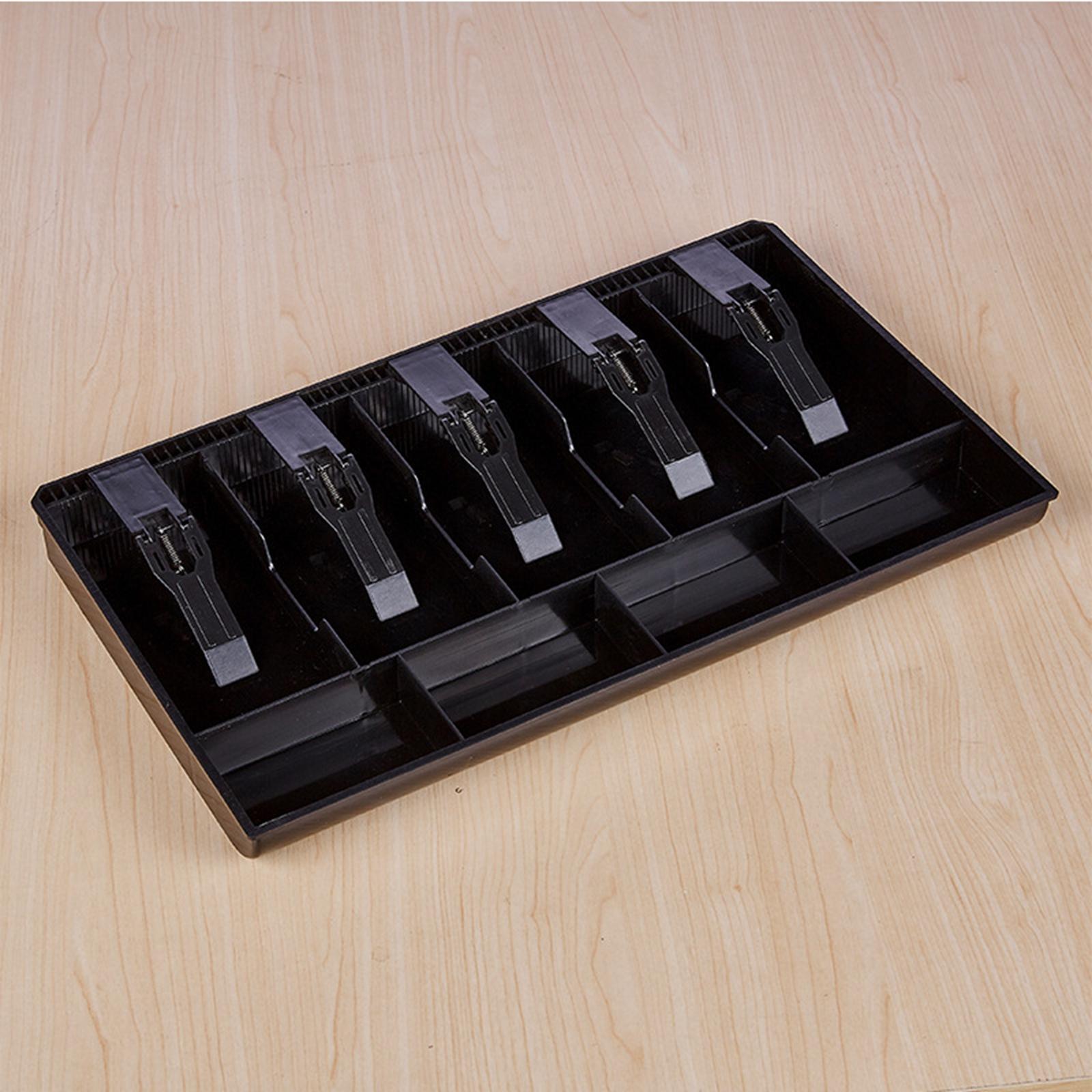 Cash Drawer Register Insert Tray Removable for Money Storage Shop Hotel