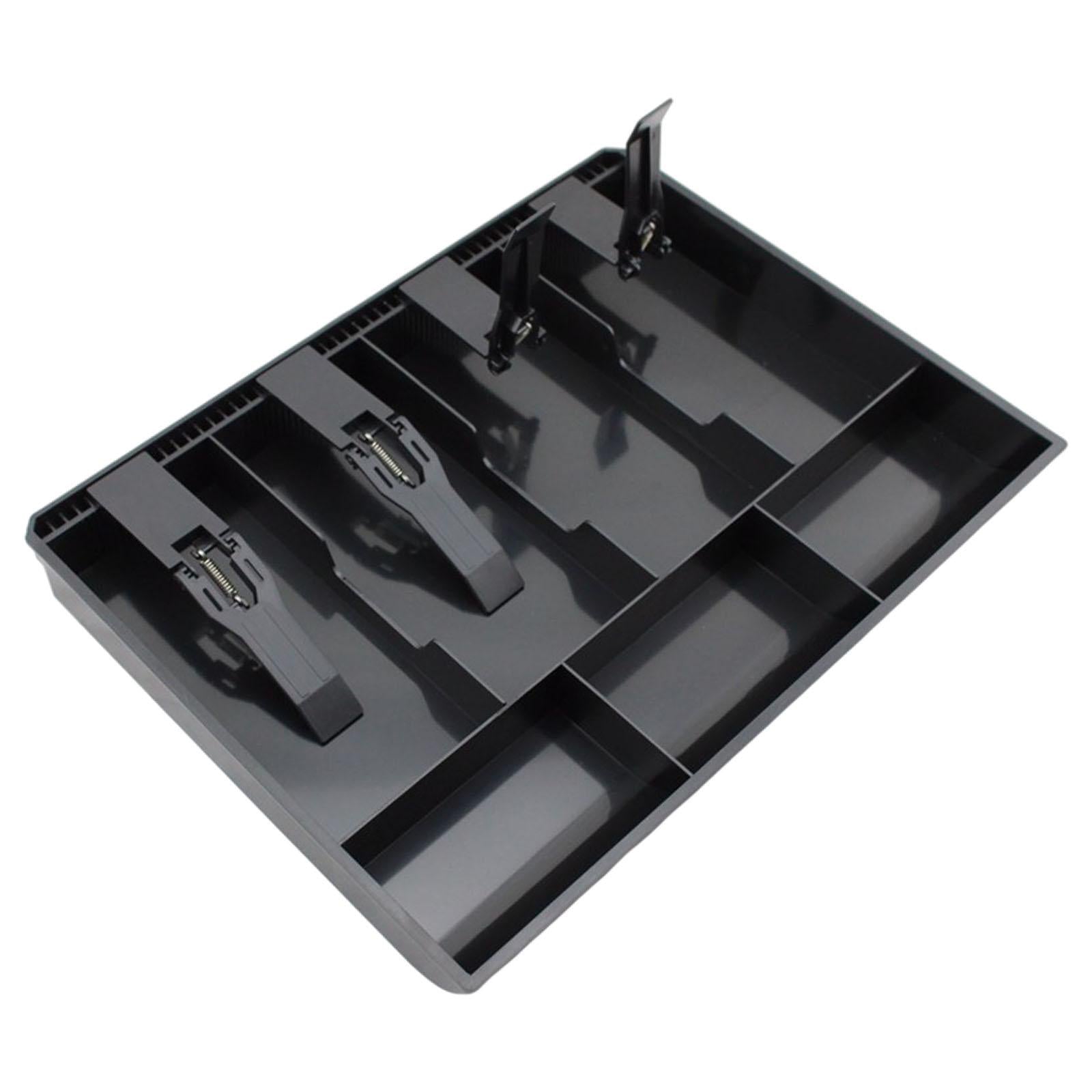 Cash Register Drawer Insert Tray with Clip for Supermarkets Shops Hotels