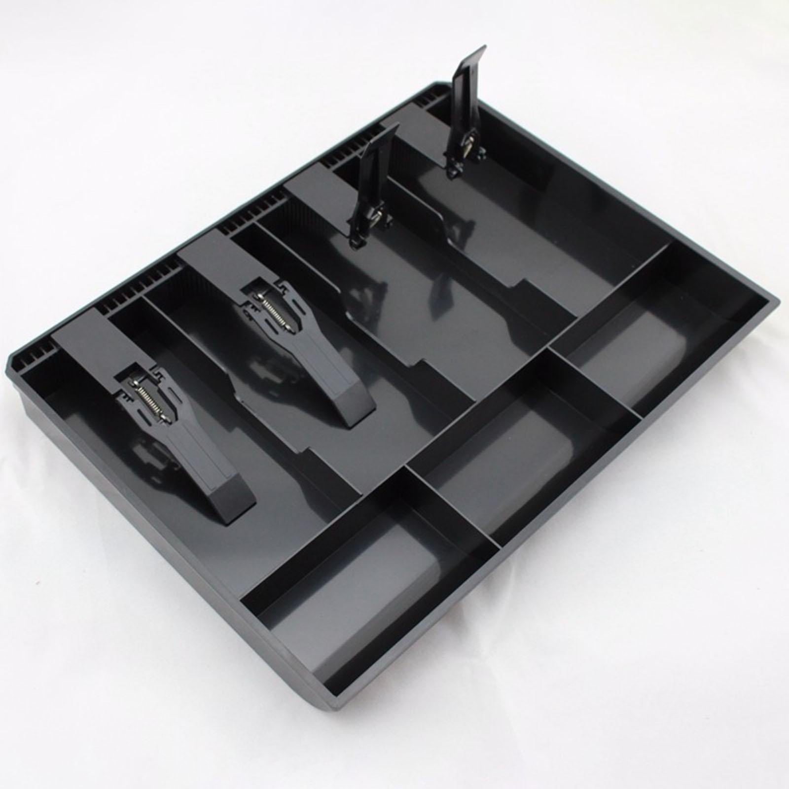 Cash Register Drawer Insert Tray with Clip for Supermarkets Shops Hotels