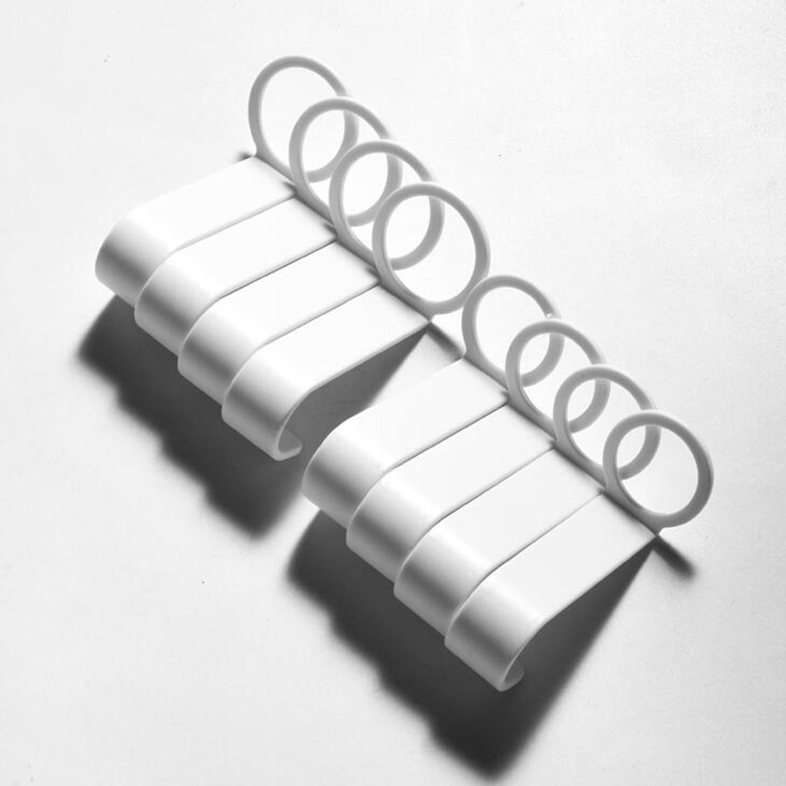 8 Pieces Shower Gel Bottle Holder Hand Soap Hanging for Bathroom Wall Toilet
