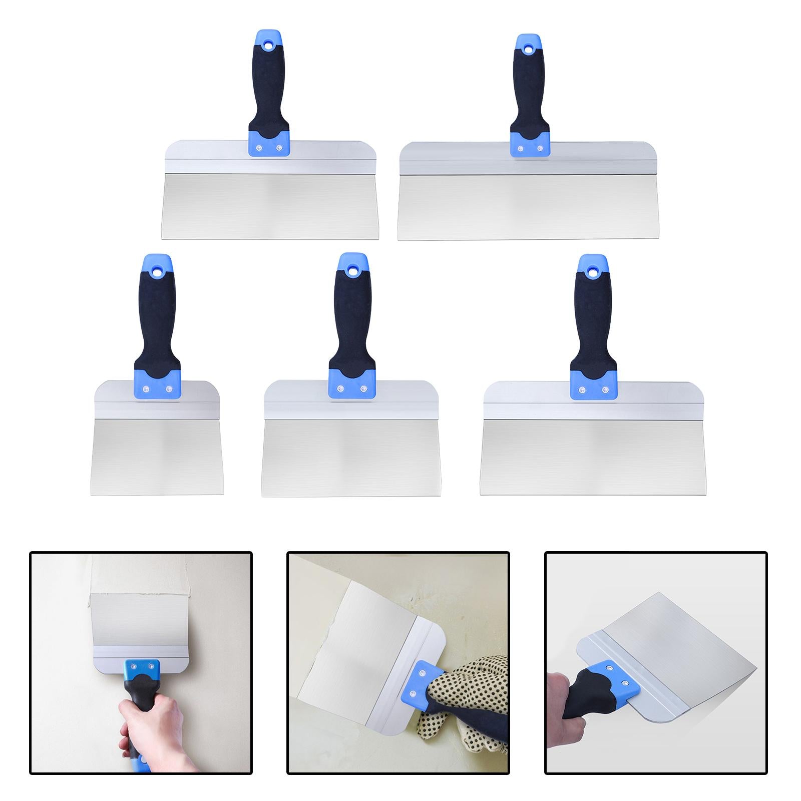 Paint Putty Scraper Spackle Knife for Decals Home DIY Decorating  6Inch