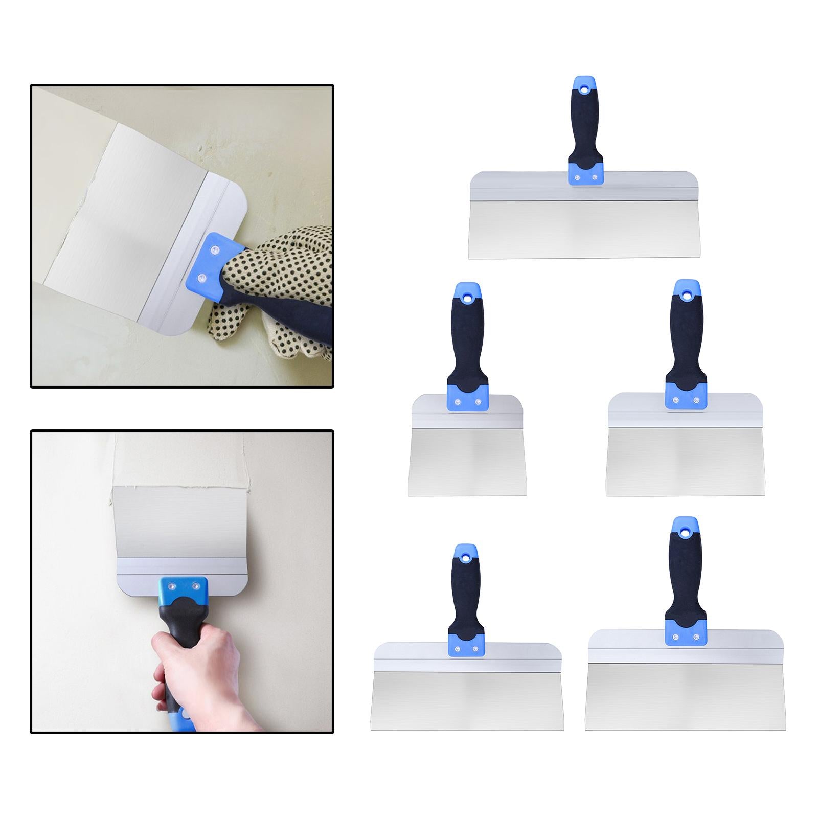 Paint Putty Scraper Spackle Knife for Decals Home DIY Decorating  6Inch