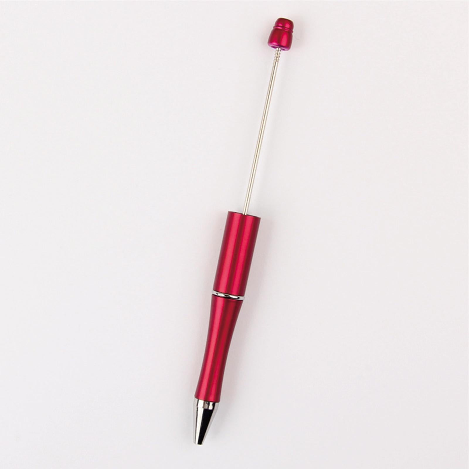 50x Bead Pens Ballpoint Pen Ball Pen for Office School  Red