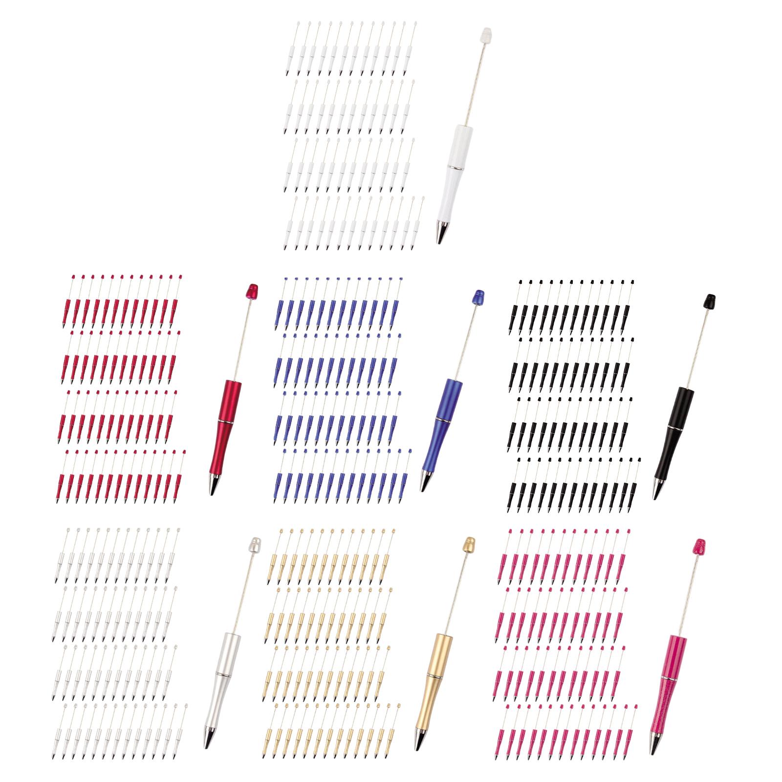 50x Bead Pens Ballpoint Pen Ball Pen for Office School  Red