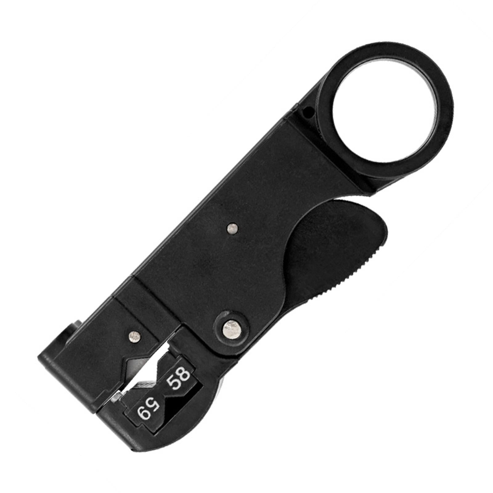 Adjustable Coaxial Cable Stripper Stripping Tool Wire Stripper for RG62 RG4C