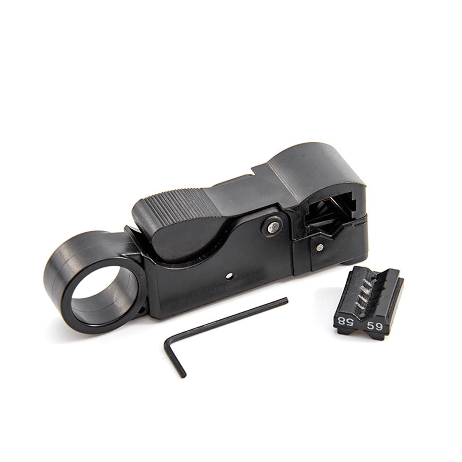 Adjustable Coaxial Cable Stripper Stripping Tool Wire Stripper for RG62 RG4C