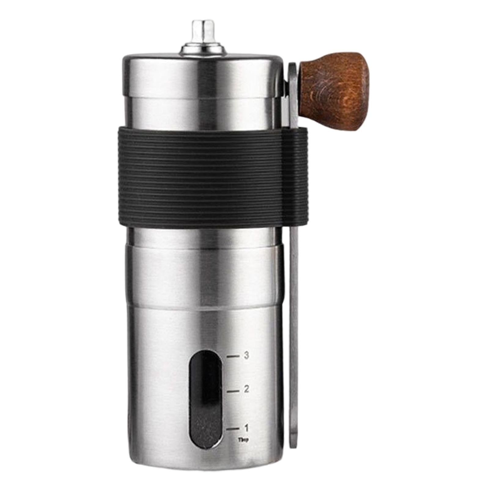 Manual Coffee Grinder Stainless Steel Ceramic Burr Hand Crank Grinder