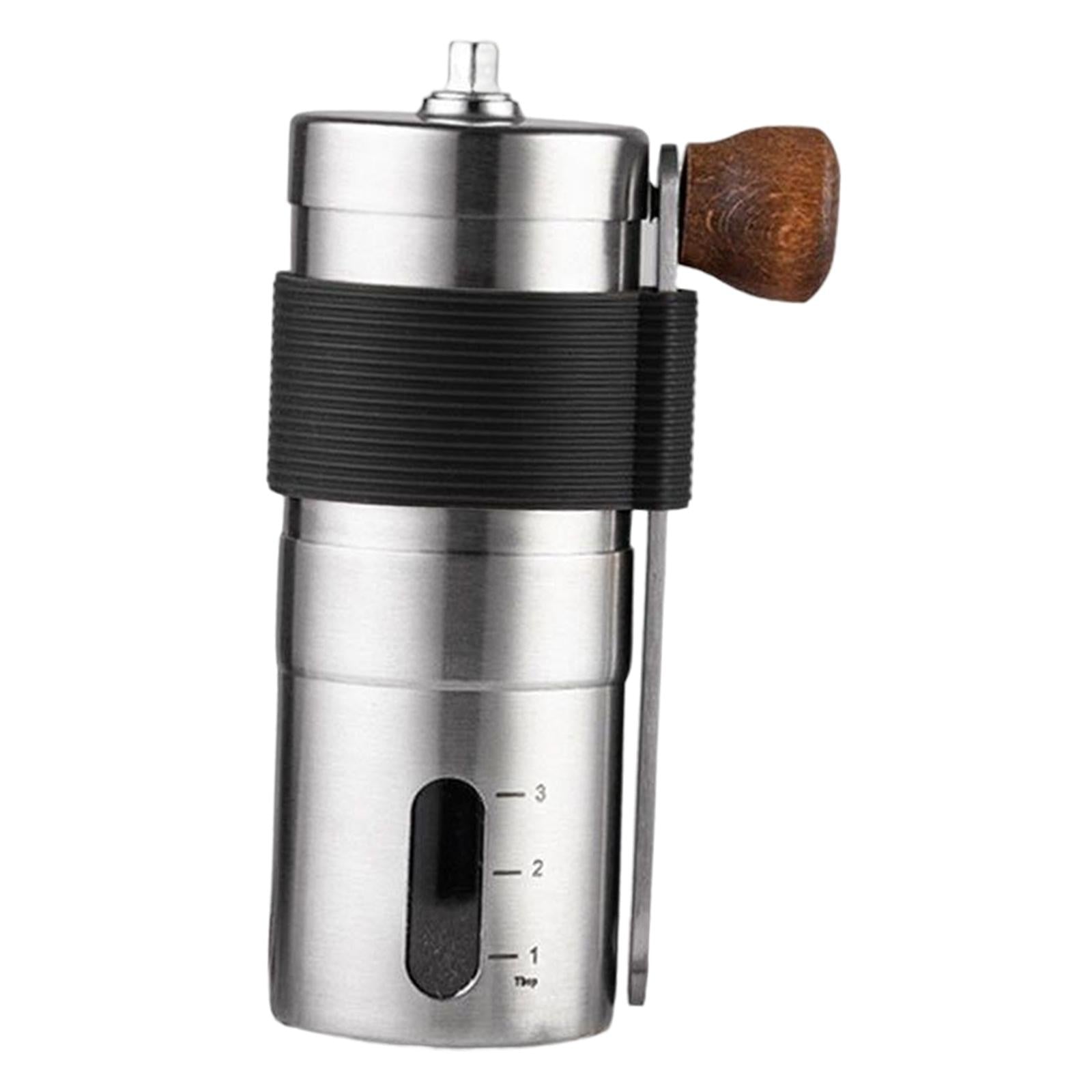 Manual Coffee Grinder Stainless Steel Ceramic Burr Hand Crank Grinder