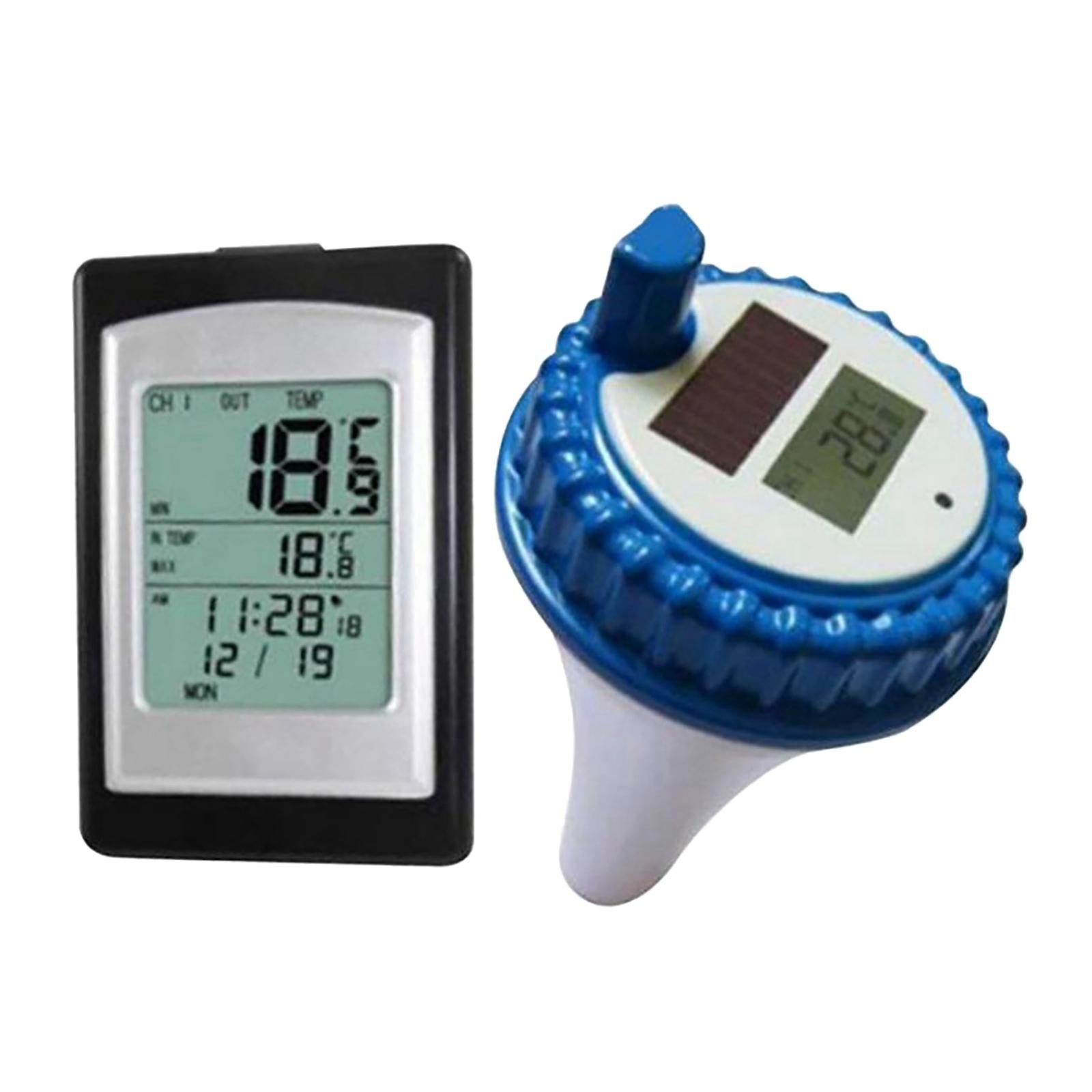 Solar Digital Floating Pool Thermometer Easy Read  for Swimming Pool