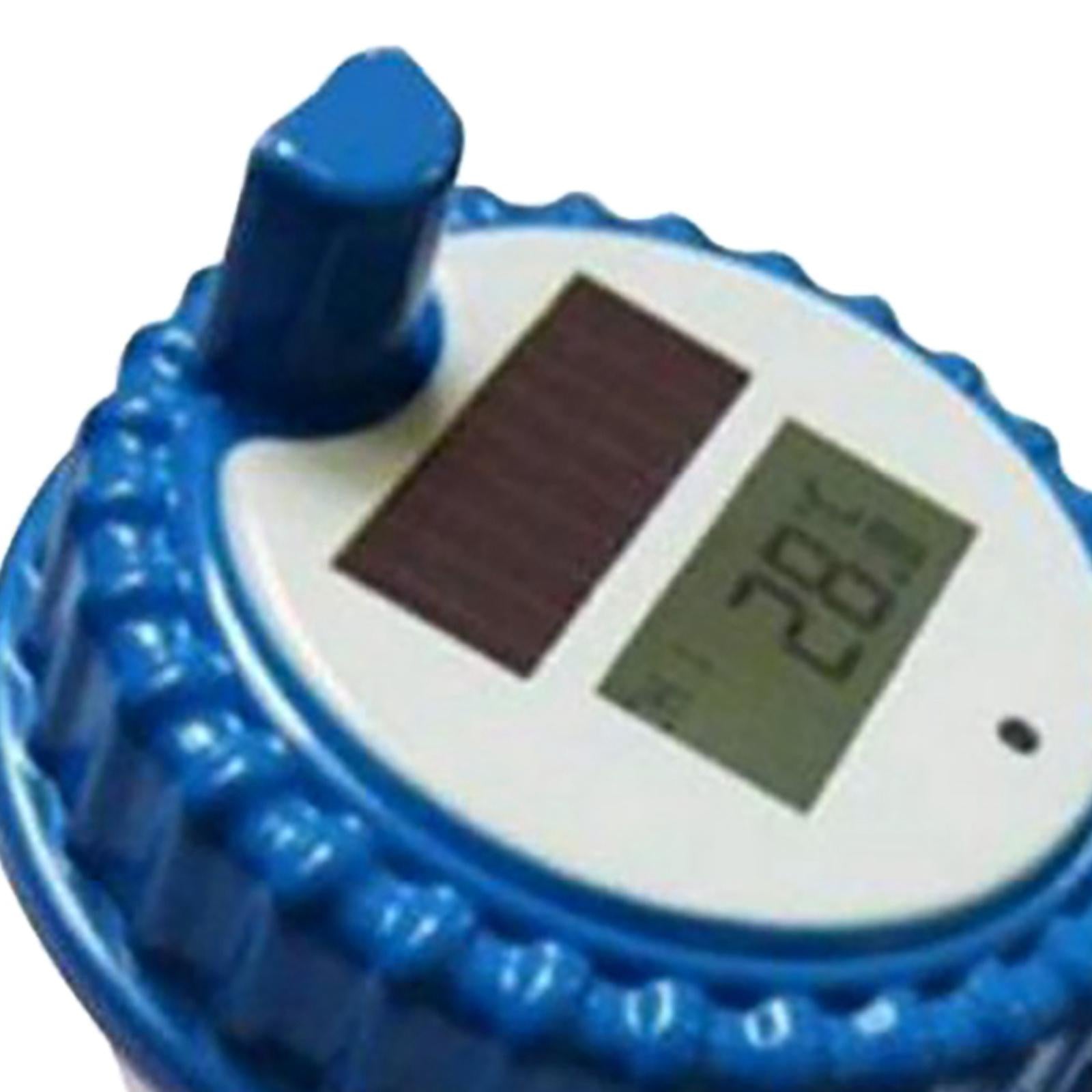 Solar Digital Floating Pool Thermometer Easy Read  for Swimming Pool