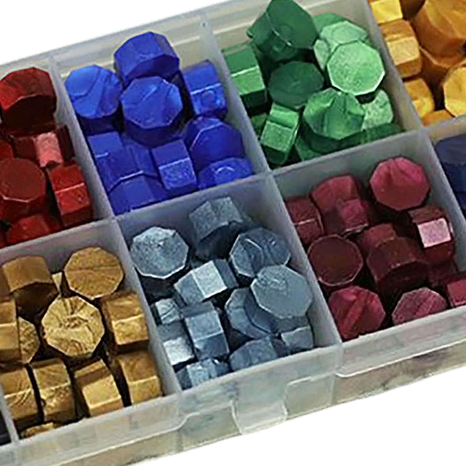 600Pcs Multi Color Wax Seal Beads DIY Sealing Wax Bead for Wine Packages Mixed Colors