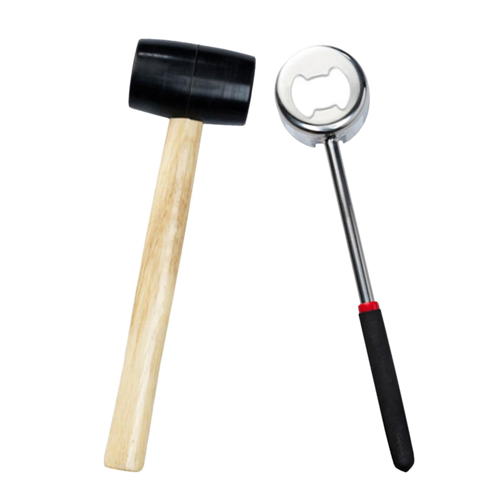 Stainless Steel Coconut Opener Easy to Open Coconut Shredder Tool 2Pcs