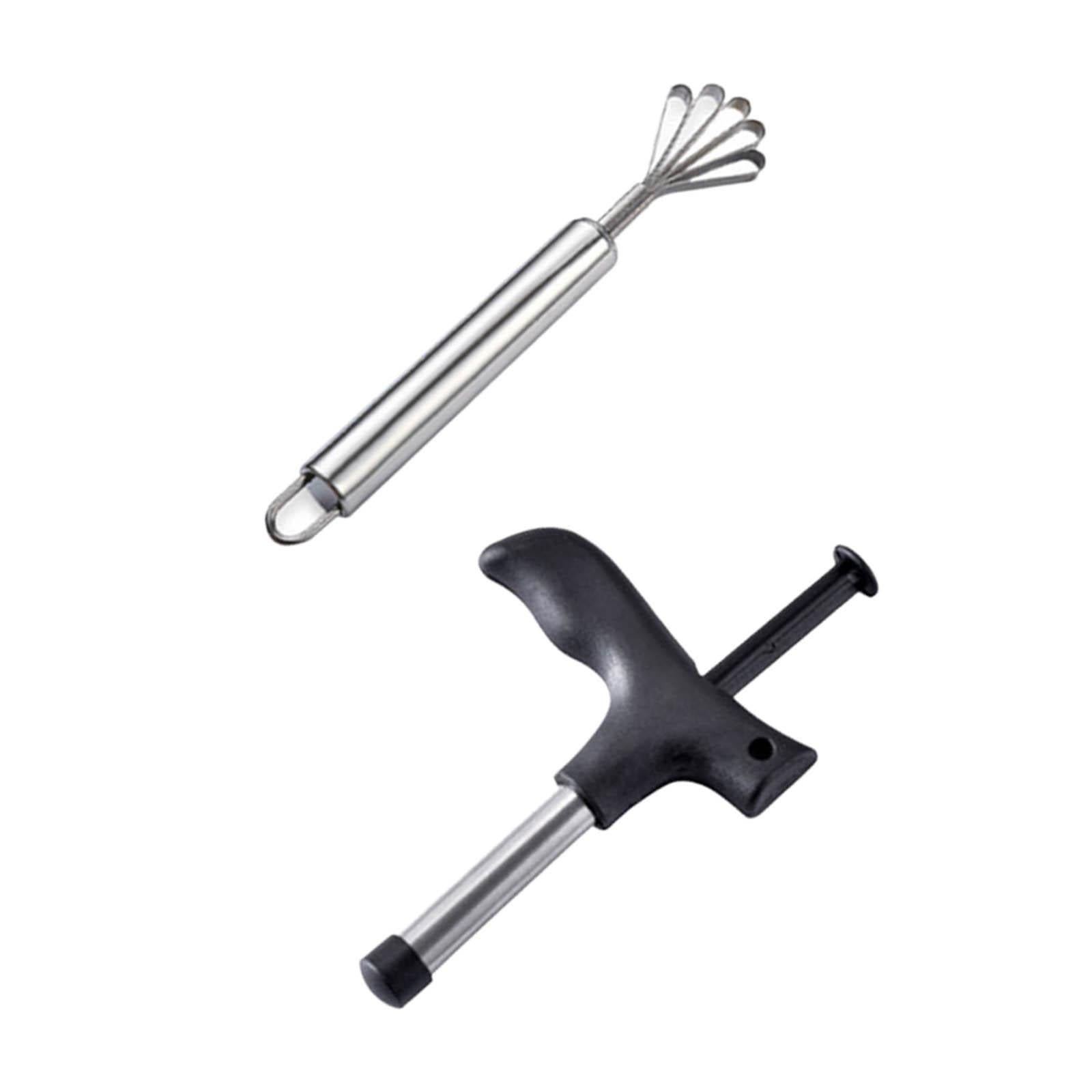 Stainless Steel Coconut Opener Easy to Open Coconut Shredder Tool 4Pcs