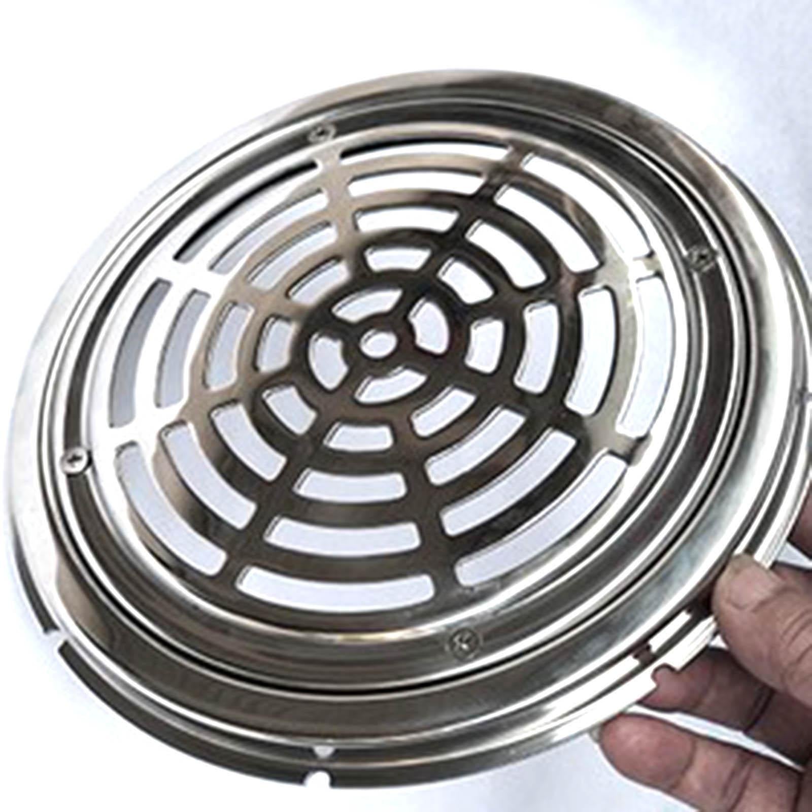 Pool Main Drain Cover Stainless Steel Fittings for in Ground Swimming Pools