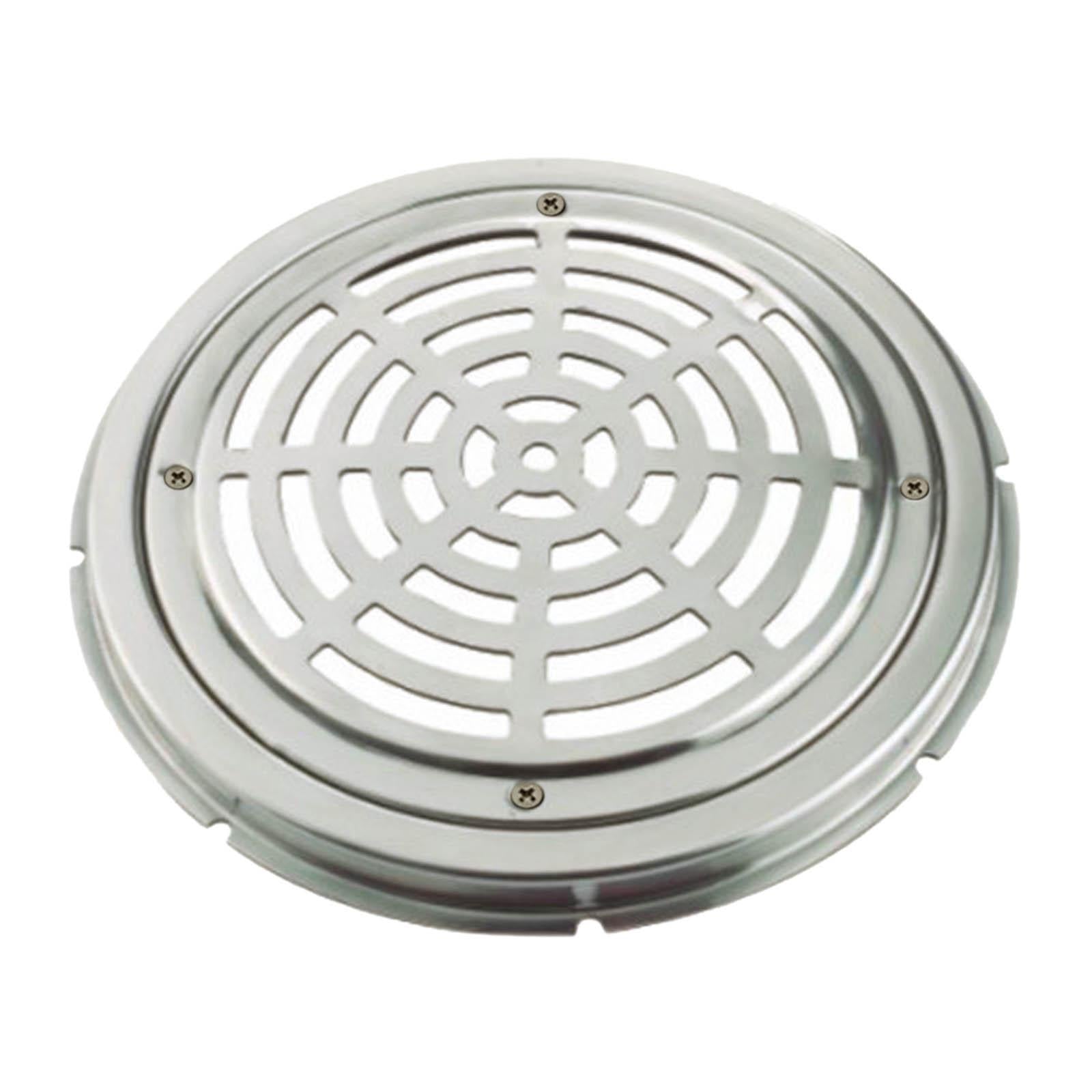 Pool Main Drain Cover Stainless Steel Fittings for in Ground Swimming Pools
