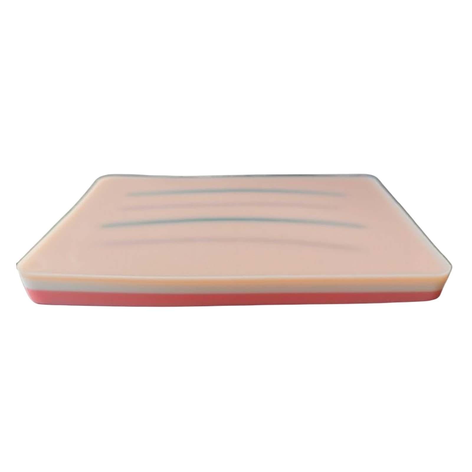 Human Skin Pad Injection Training Suture Pad 3 Skin Layers for Student