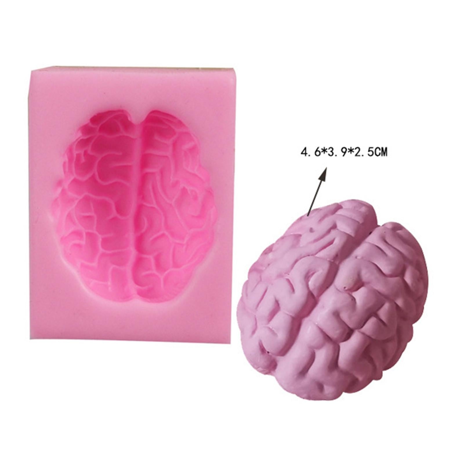 Silicone Fondant Molds DIY Resin Chocolate Mold for Baking Heart Light Gray