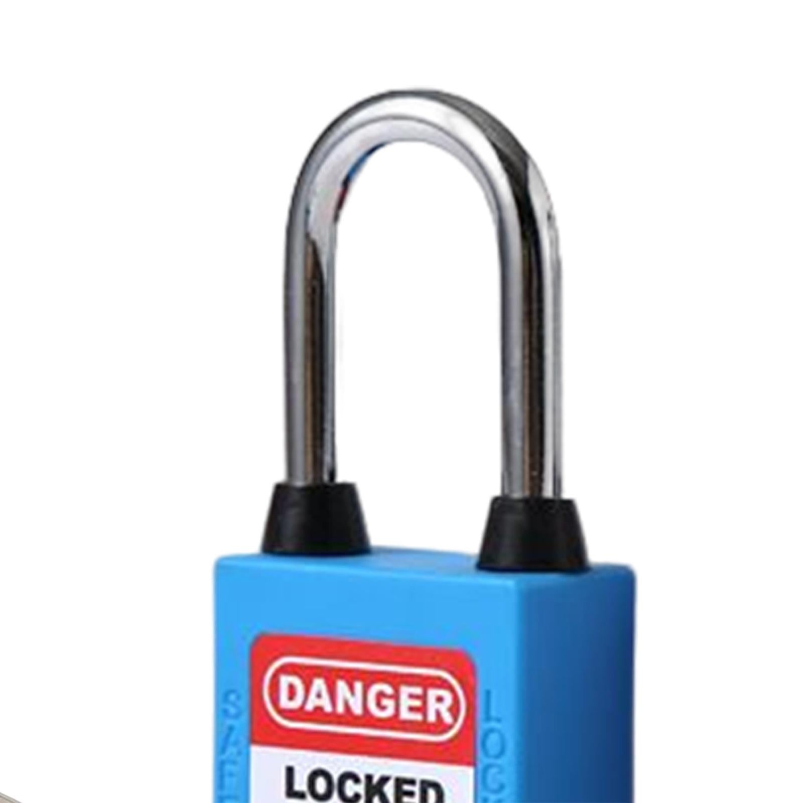 Lockout Tagout Locks Safety Padlocksteel Shackle Lightweight Blue
