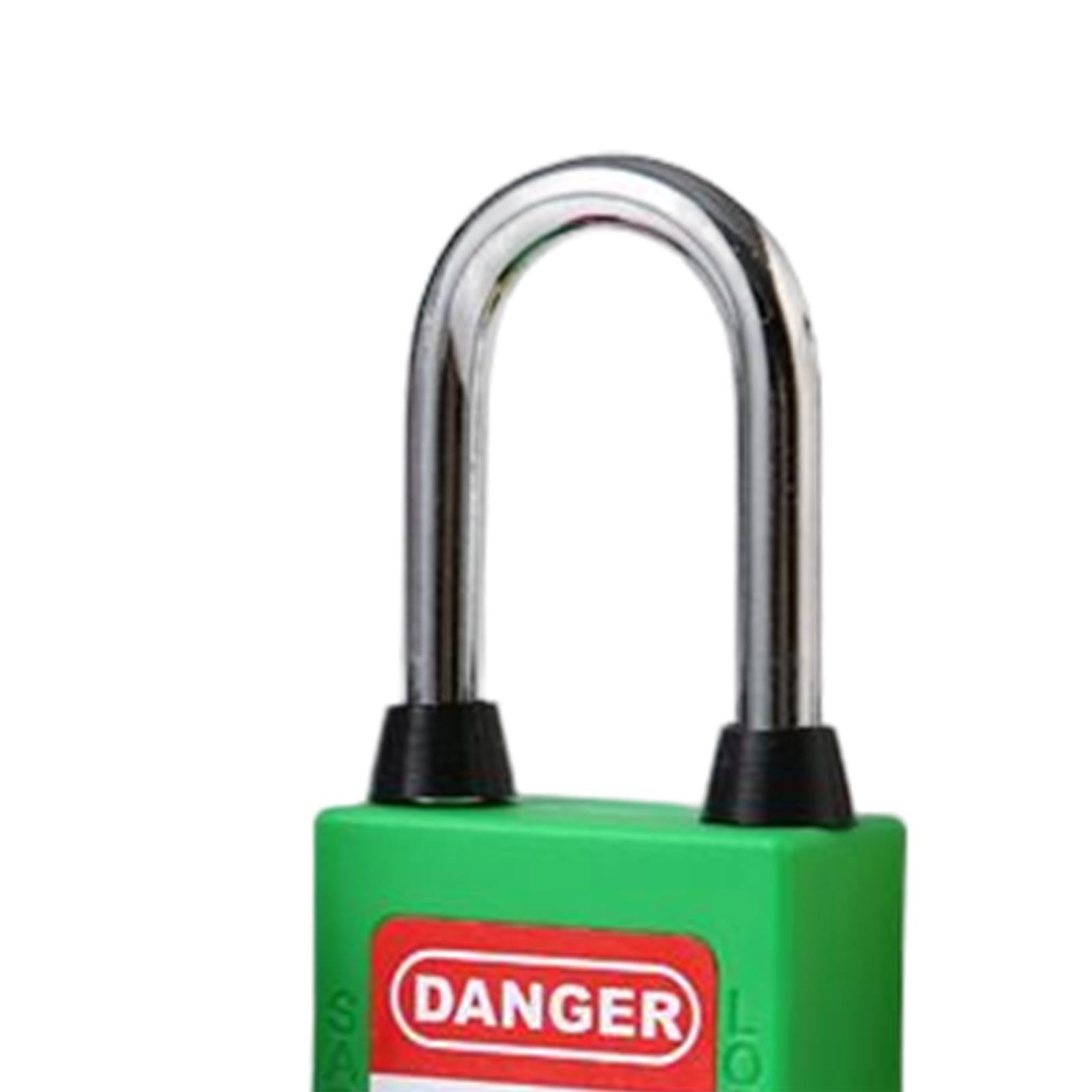 Lockout Tagout Locks Safety Padlocksteel Shackle Lightweight Green