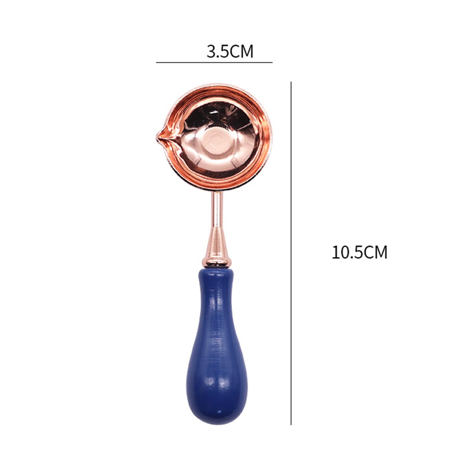 Stamp Melting Spoon for DIY Letter Card Making Party Favors Stamp Maker dark blue