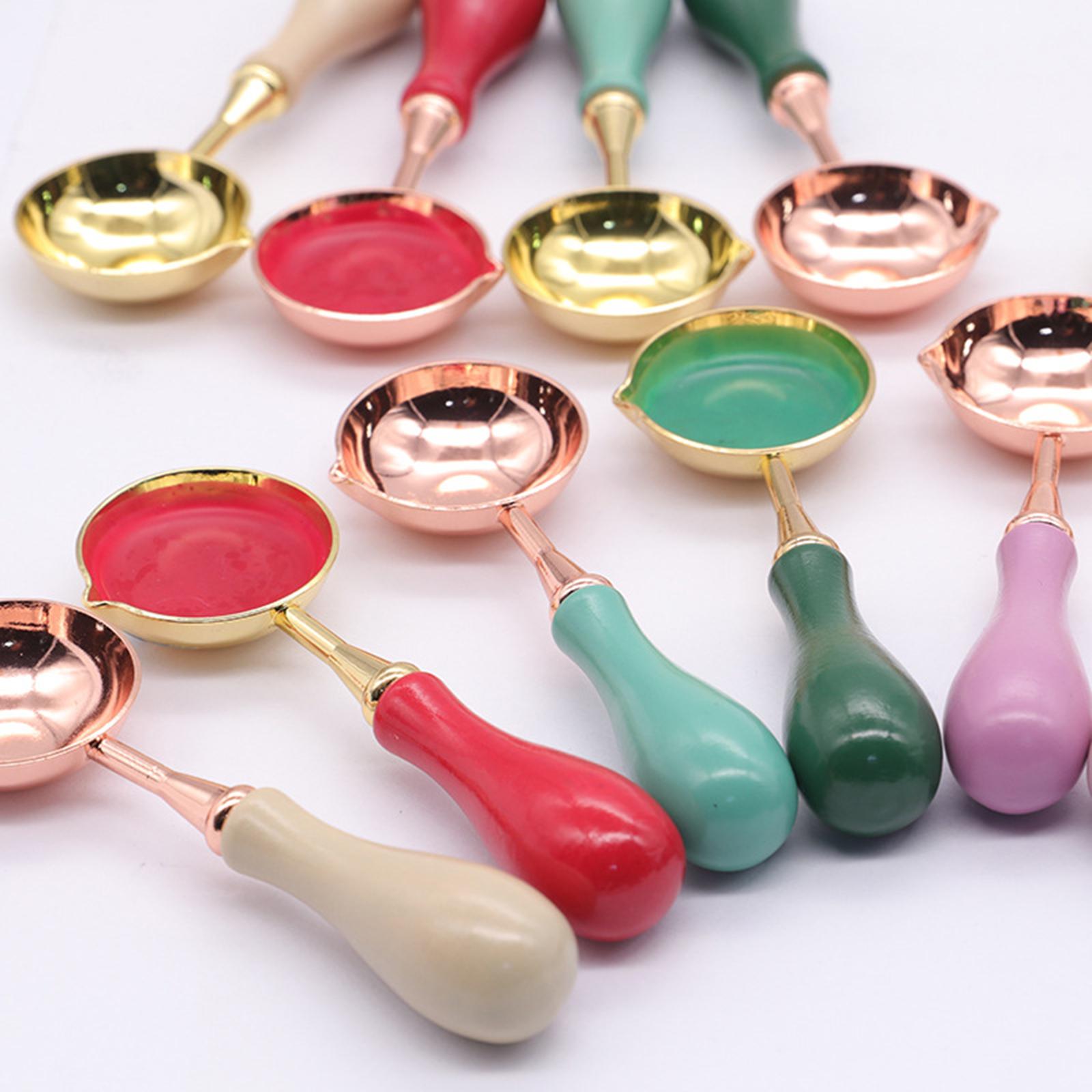Stamp Melting Spoon for DIY Letter Card Making Party Favors Stamp Maker red