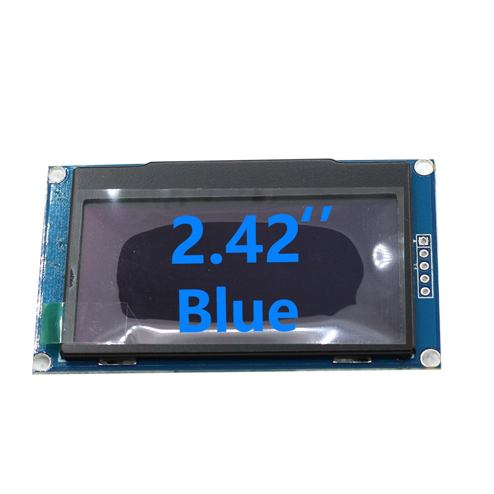 2.42 OLED LCD Display Module 4Pin 128x64 SSD1309 LCD Screen Blue Light"