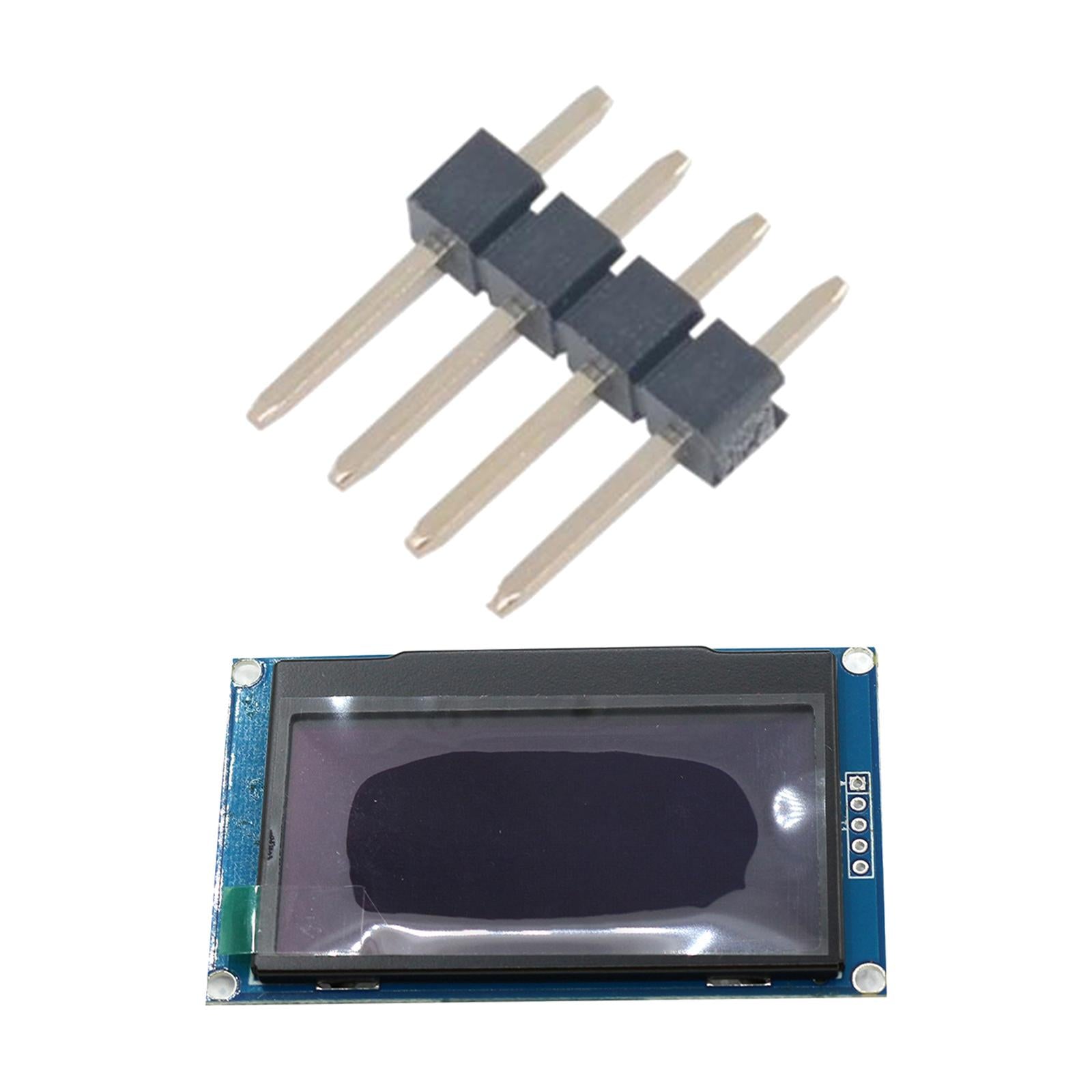 2.42 OLED LCD Display Module 4Pin 128x64 SSD1309 LCD Screen Green Light"