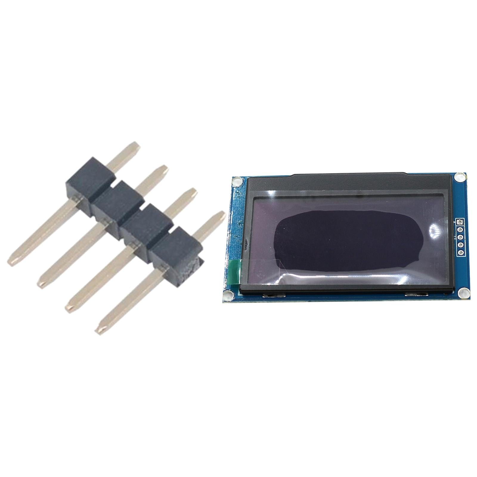 2.42 OLED LCD Display Module 4Pin 128x64 SSD1309 LCD Screen Green Light"