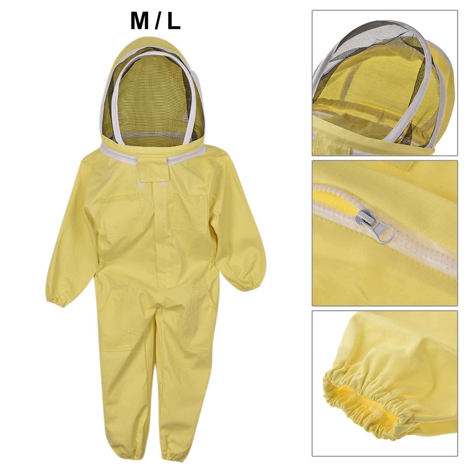 Beekeeping Suit Beekeeper Jackets Full Body Jumpsuit Clothing for Kids M