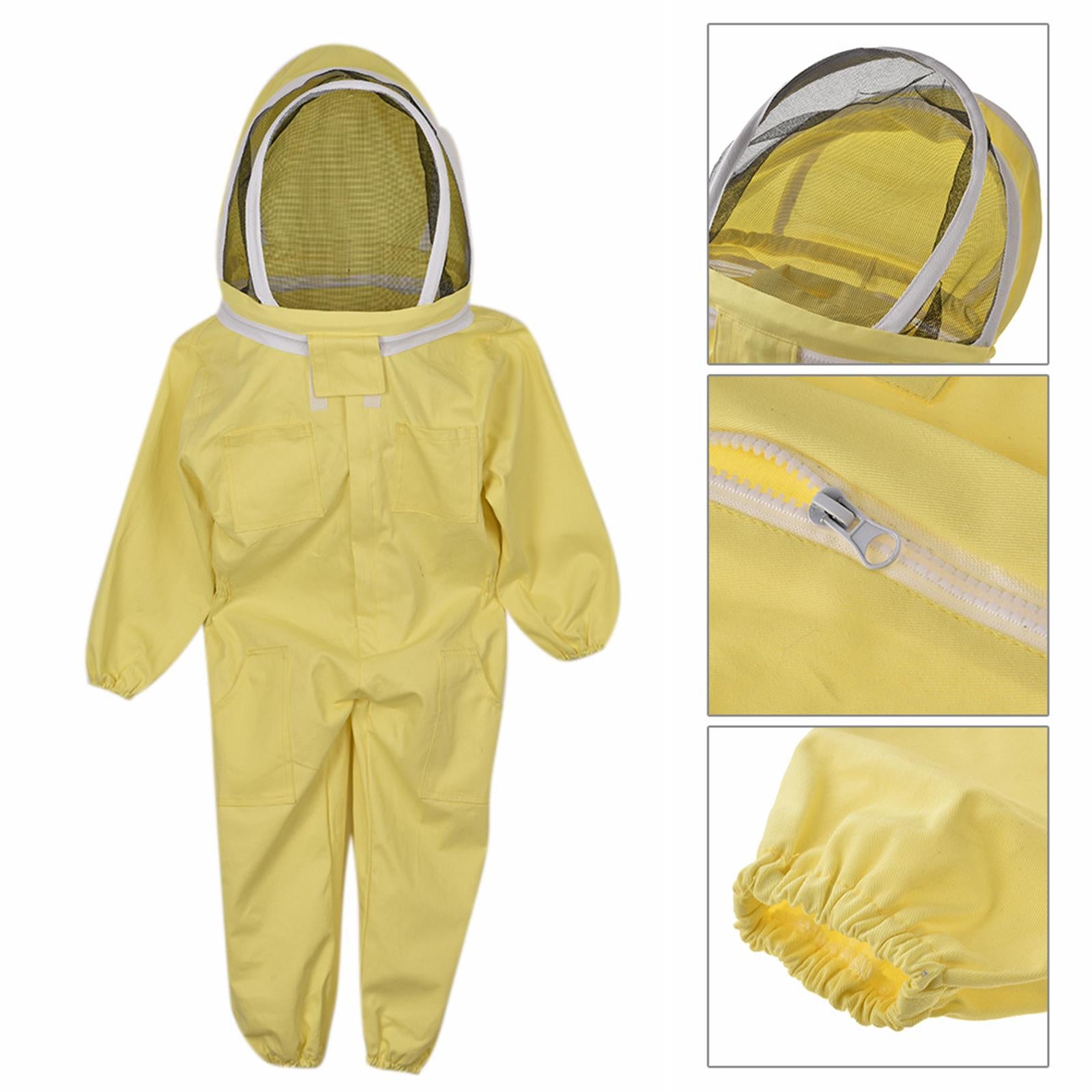 Beekeeping Suit Beekeeper Jackets Full Body Jumpsuit Clothing for Kids L