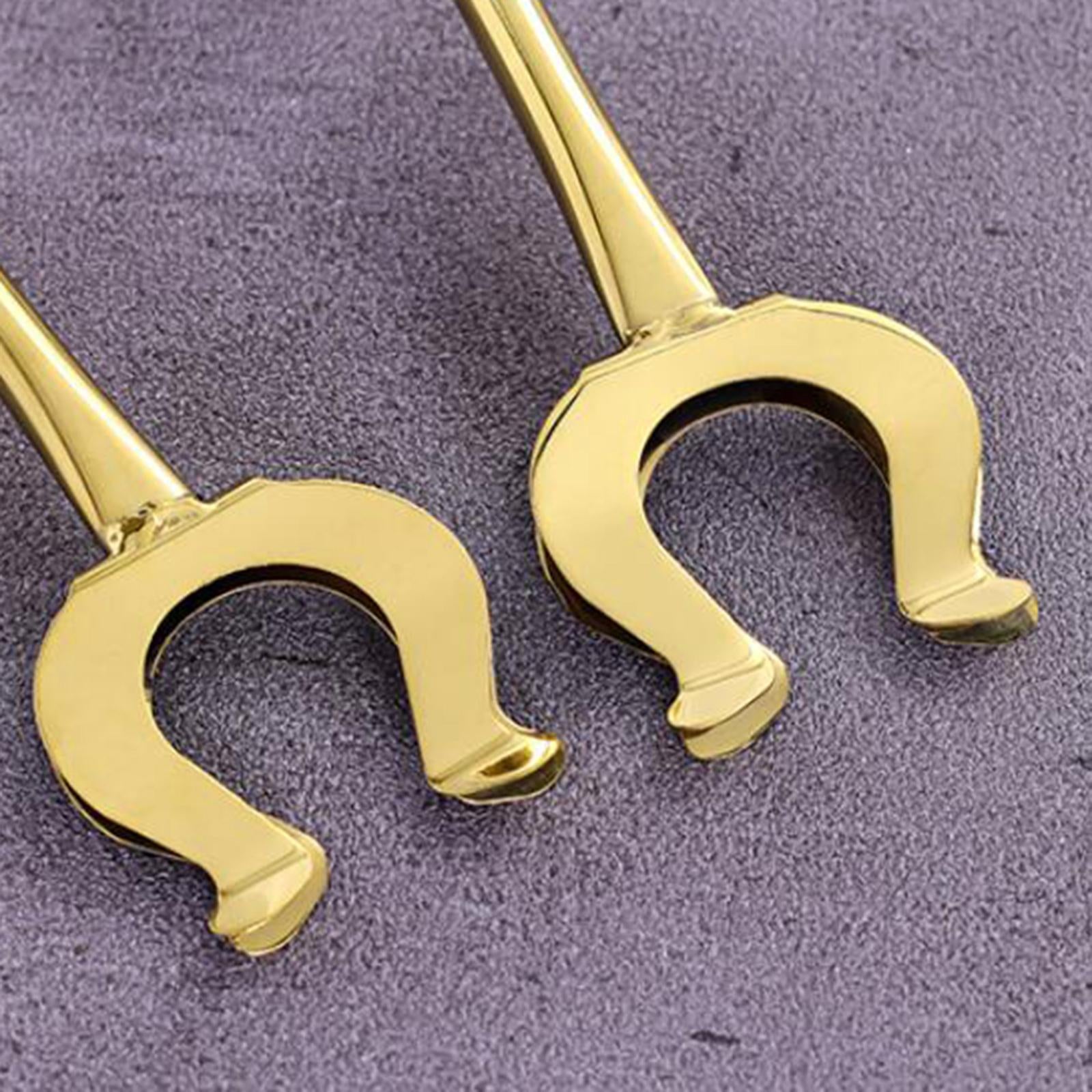 Metal Table Number Holder Home Decor Cute for Wedding Party Table Number U Titanium 10in