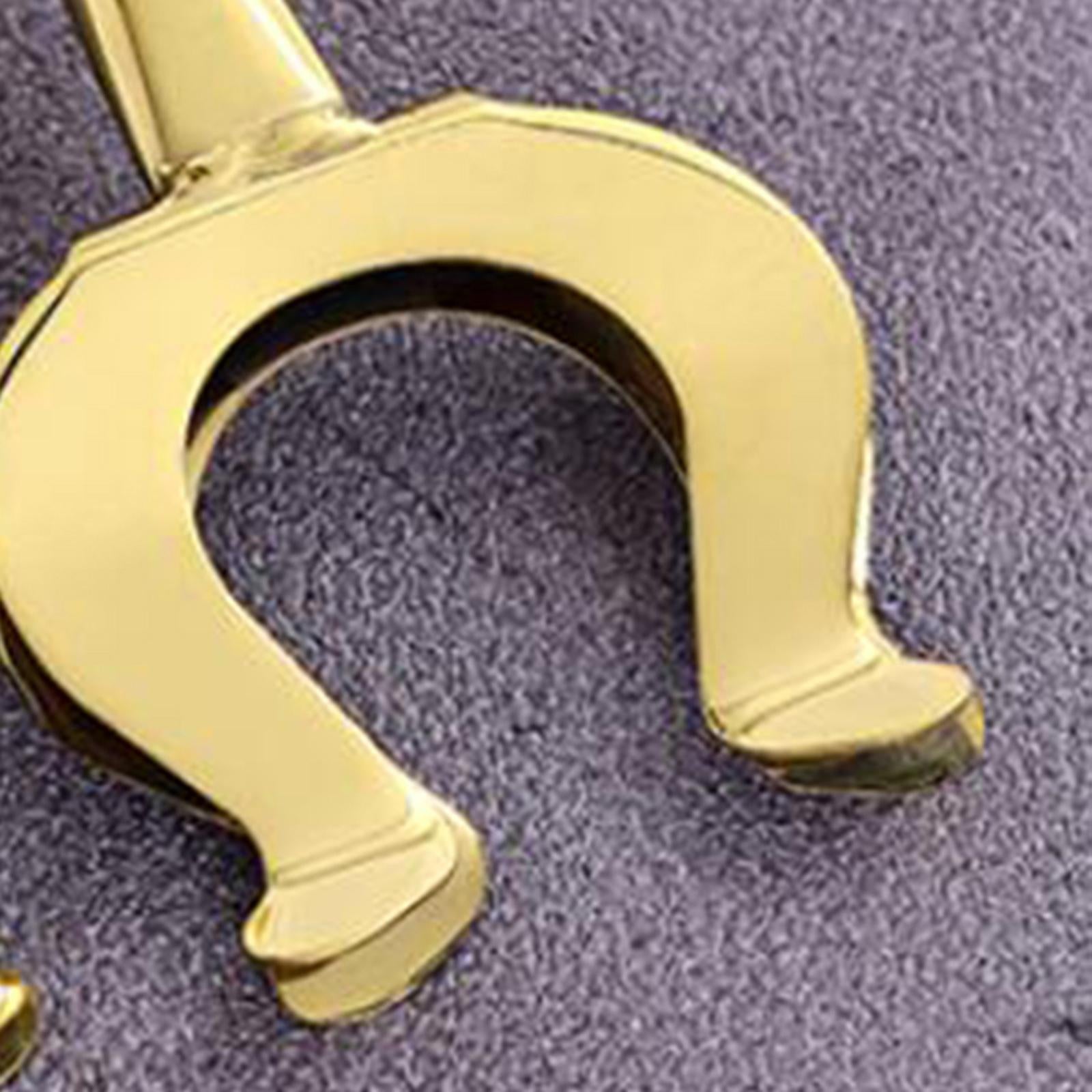 Metal Table Number Holder Home Decor Cute for Wedding Party Table Number U Titanium 14in