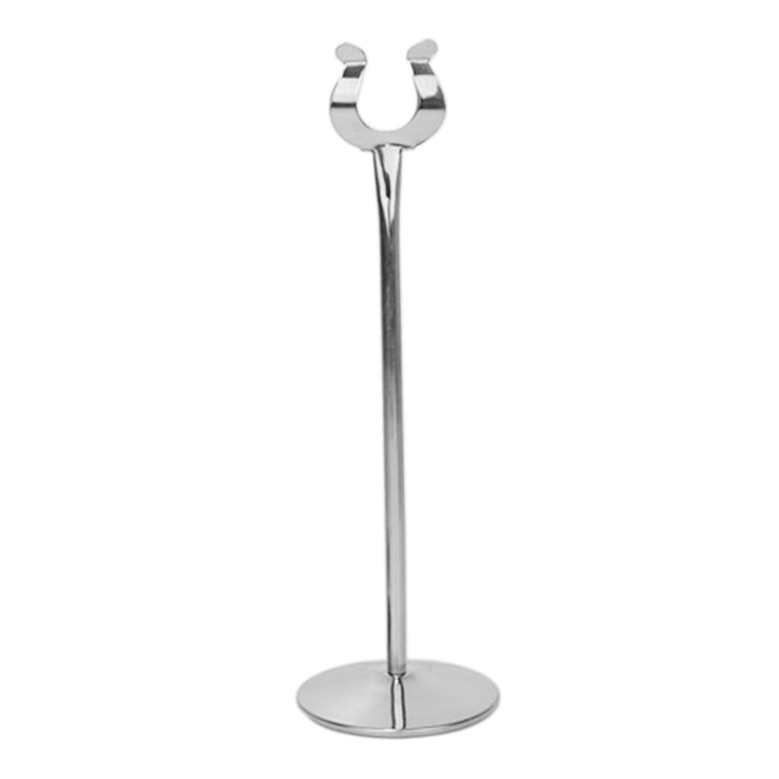 Metal Table Number Holder Home Decor Cute for Wedding Party Table Number U 10in