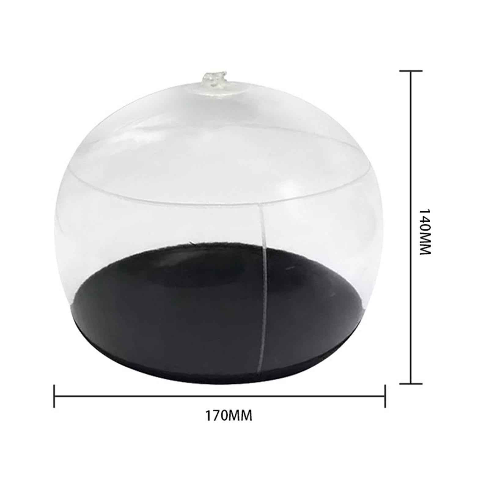 PVC Inflatable Hat Shaper Hat Holder Hat Stand Frame Cage for Photography 17x14cm