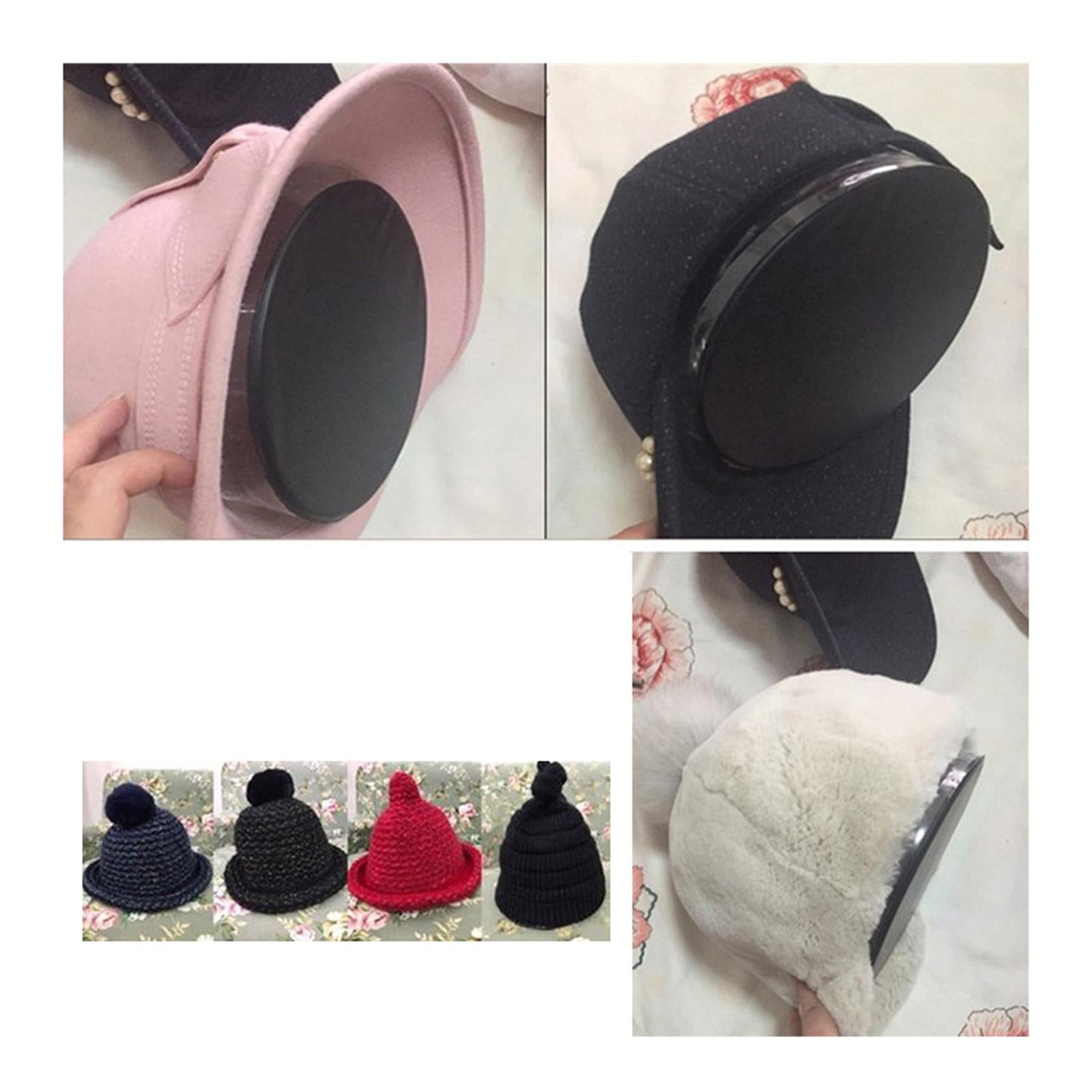 PVC Inflatable Hat Shaper Hat Holder Hat Stand Frame Cage for Photography 17x14cm