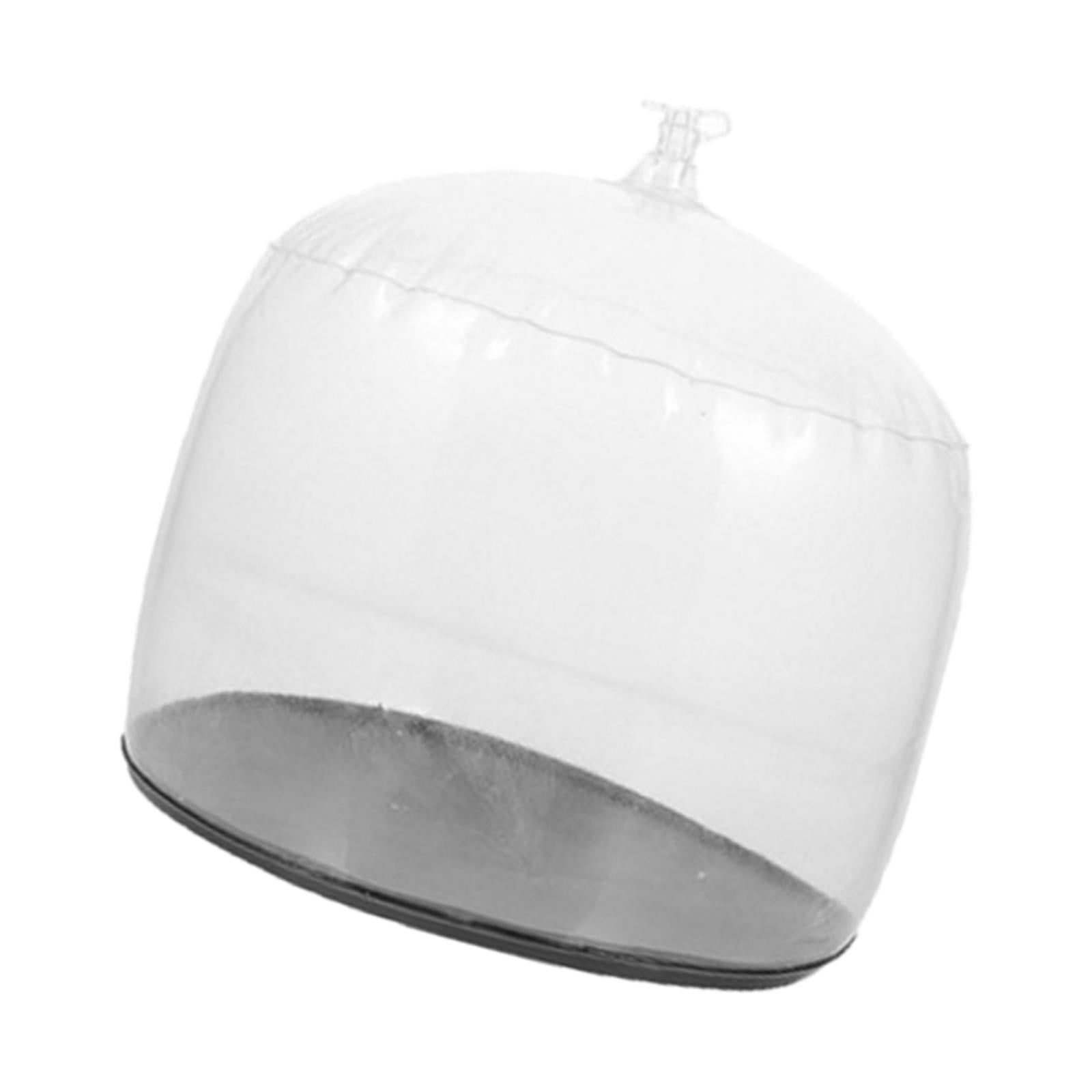 PVC Inflatable Hat Shaper Hat Holder Hat Stand Frame Cage for Photography 17x17cm