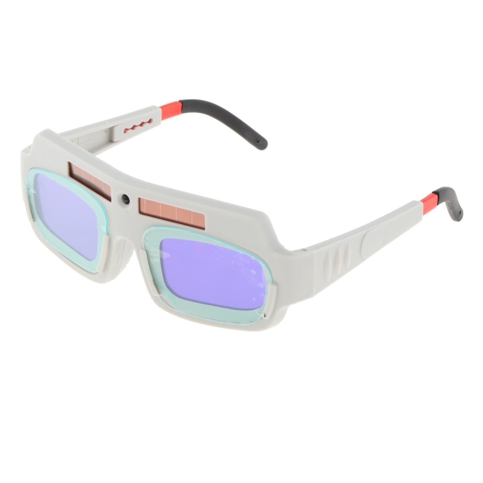 Solar Welding Glasses Auto Darkening for Mining Factories Grinding Grey