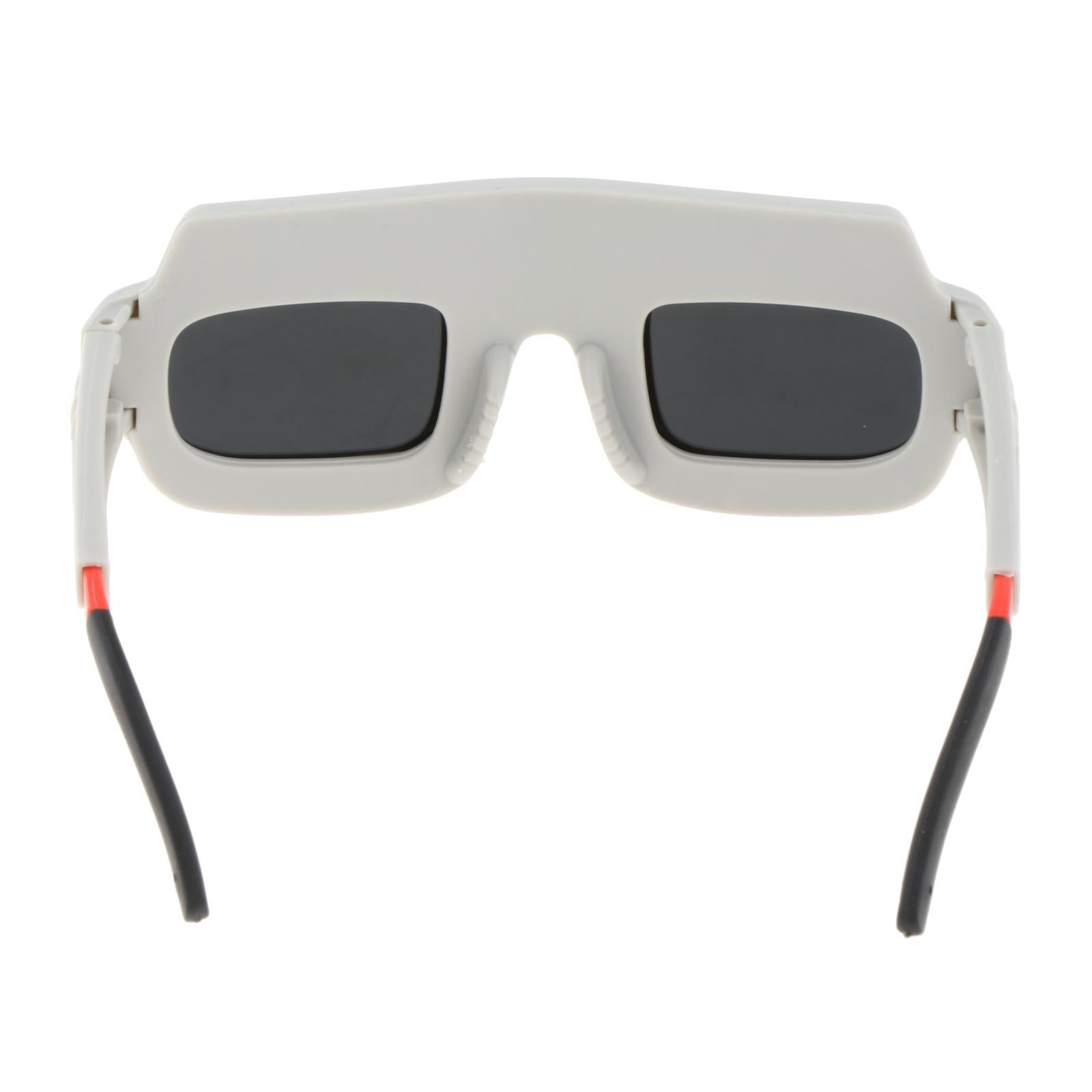 Solar Welding Glasses Auto Darkening for Mining Factories Grinding Grey
