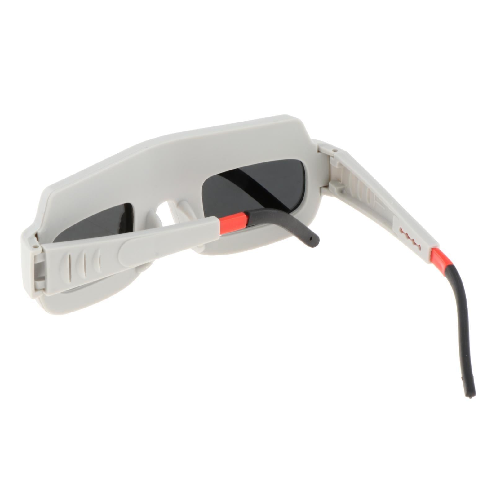 Solar Welding Glasses Auto Darkening for Mining Factories Grinding Grey