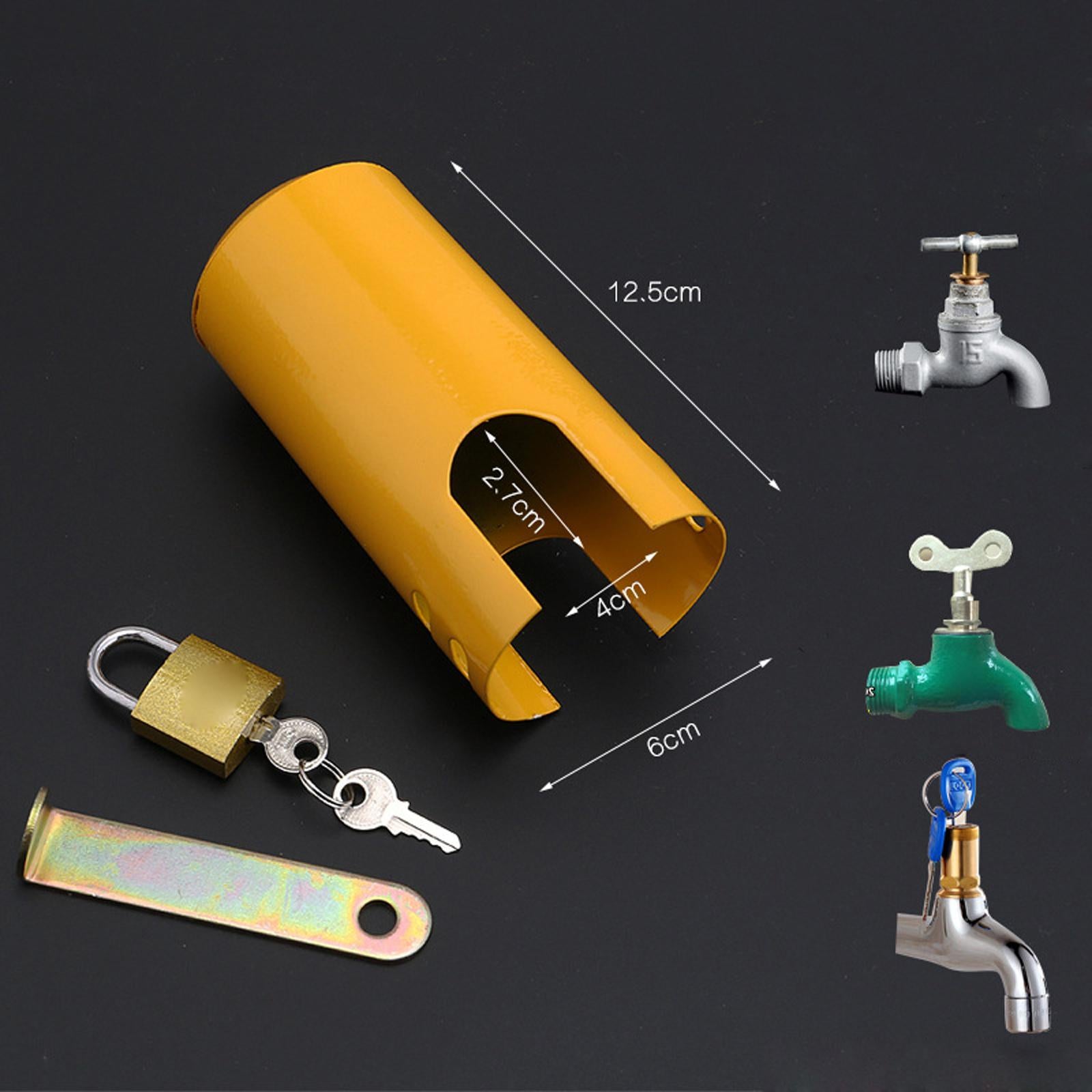 Outdoor Faucet Lock Cover Anti Theft Tap Padlock for Park Small Caliber