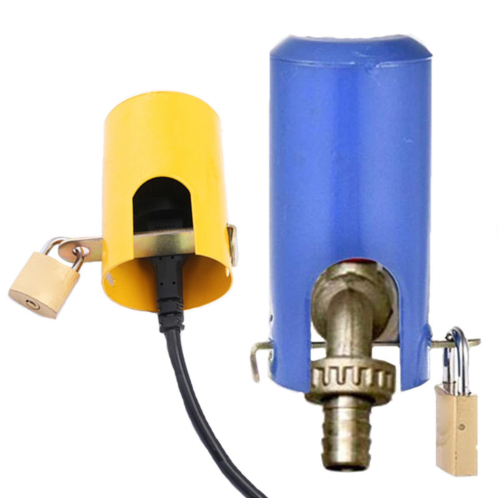 Outdoor Faucet Lock Cover Anti Theft Tap Padlock for Park Large Caliber