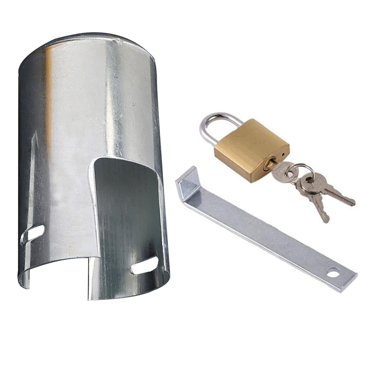 Outdoor Faucet Lock Cover Anti Theft Tap Padlock for Park Double Opening