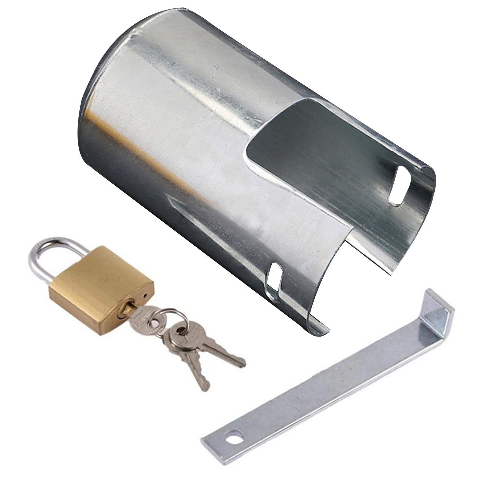 Outdoor Faucet Lock Cover Anti Theft Tap Padlock for Park Double Opening