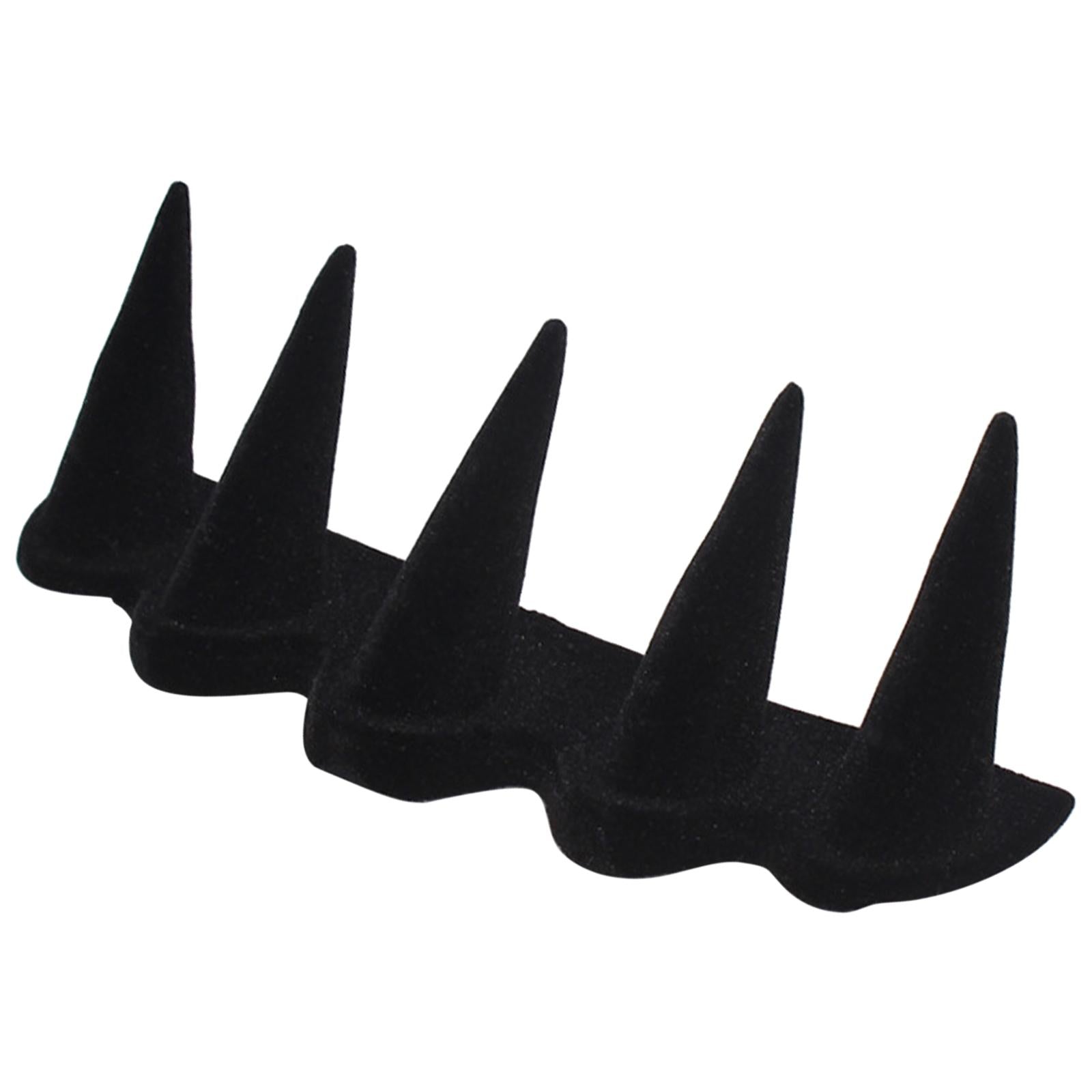5 Fingers Ring Display Stand Resin Rack Shops Ring Organizer Home Decor