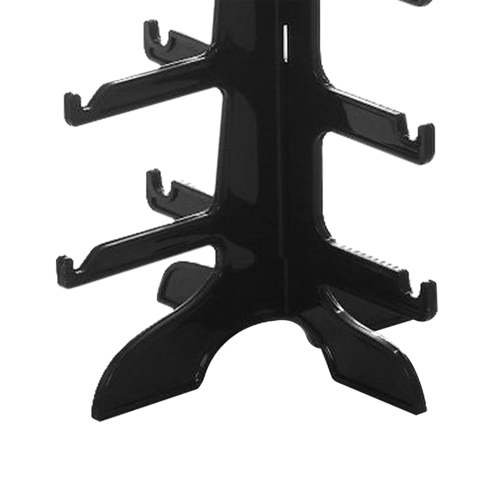 Sunglasses Showcase Durable Storage Eyewear Glasses Show Stand for Home Shop black