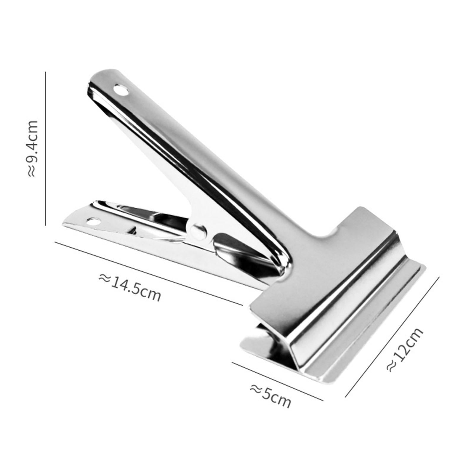 Large Duckbill Clip Strong Iron Powerful for Home Supplies  Curved Straight